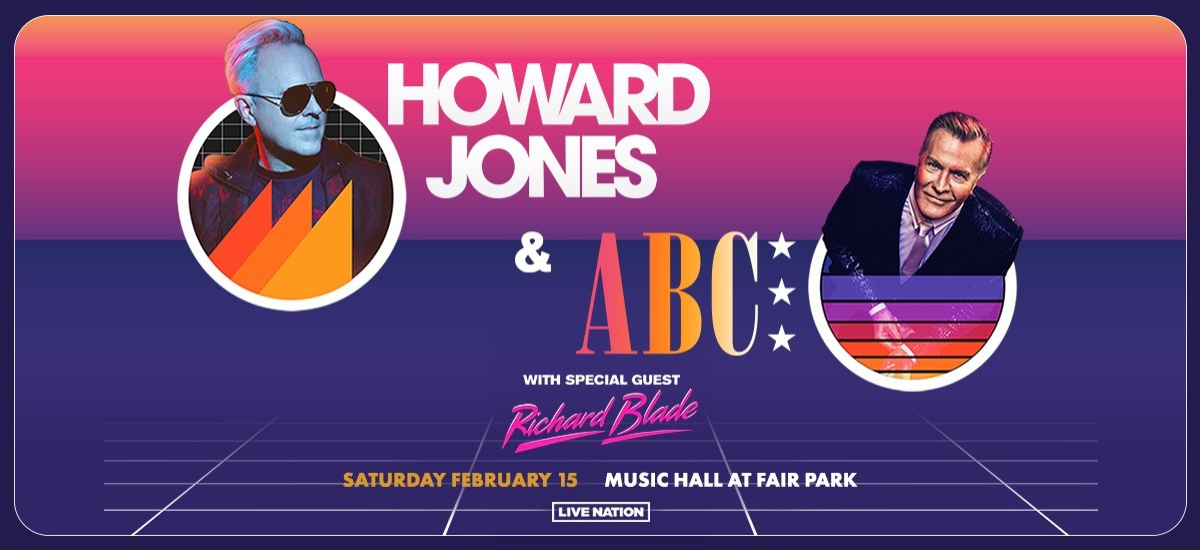 Howard Jones & ABC with Richard Blade