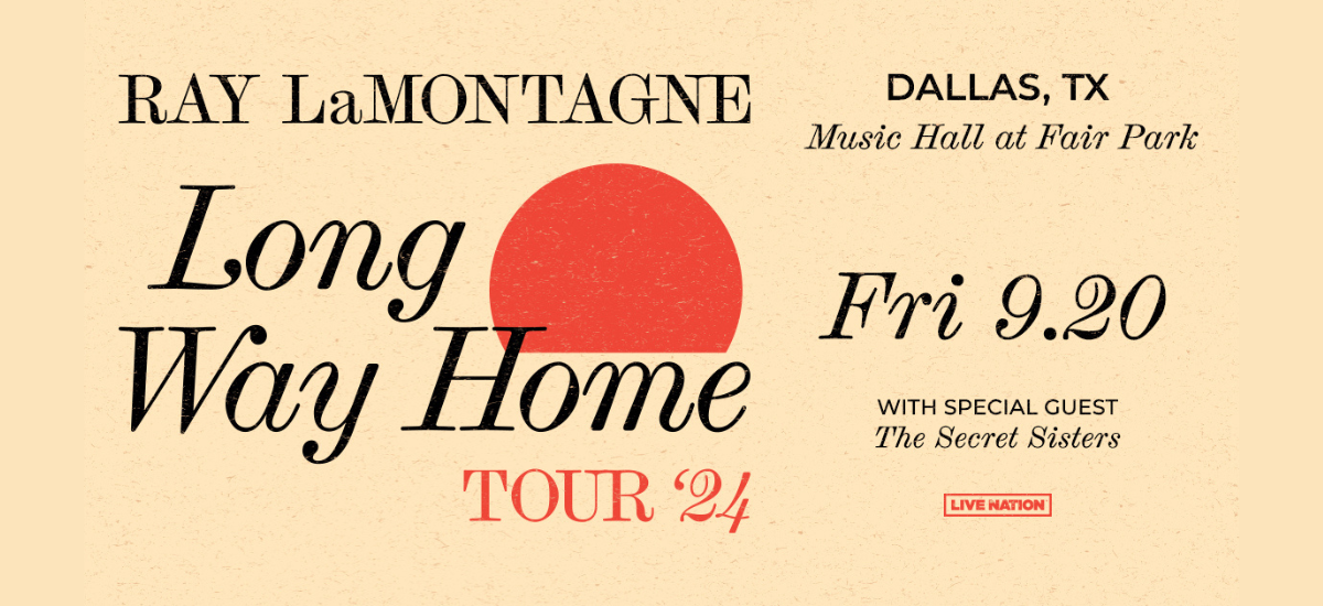 Ray LaMontagne- Long Way Home Tour