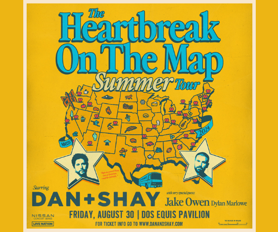 More Info for Dan + Shay: Heartbreak On The Map Tour
